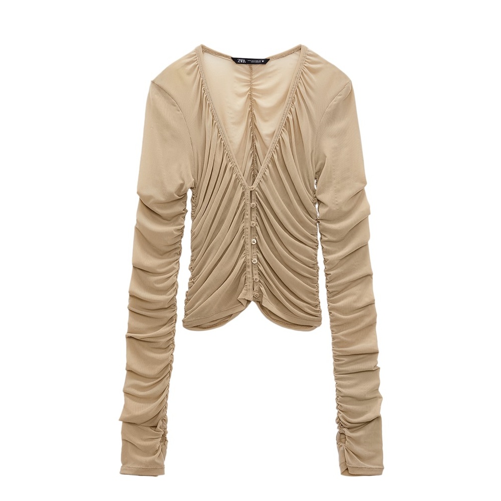ZARA MESH TOP